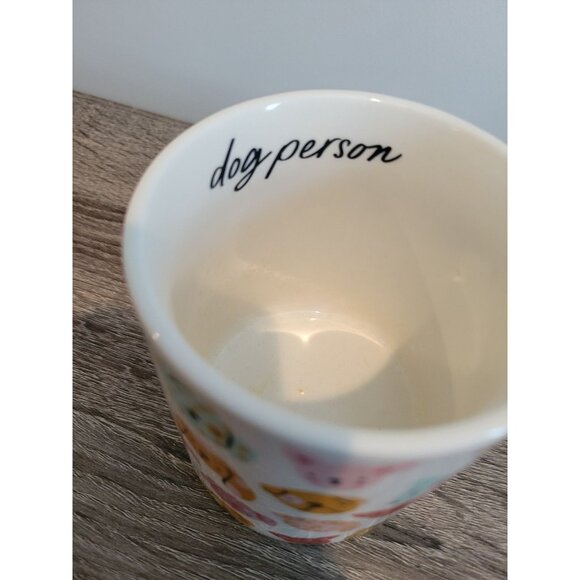Dog Person Coffee Mug, Stoneware By Parker Lane 16 Oz - Picture 2 of 6